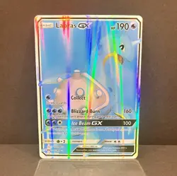 The Pokemon Company Lapras GX 139/149 SM Base Set Full Art Holo EN 190 - Image 1