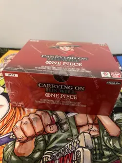 One Piece TCG OP-13 Carrying On His Will Booster Box 24 Packs, Sealed, English - Image 2