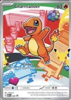 Pokemon Charmander #038 MEP EN Holo Ultra Promo - Image 1