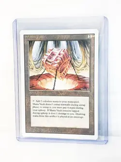 1994 Magic: The Gathering - Revised(3rd) - MANA VAULT - Vintage Rare - NM - Image 1