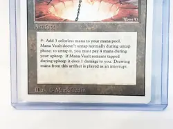 1994 Magic: The Gathering - Revised(3rd) - MANA VAULT - Vintage Rare - NM - Image 2