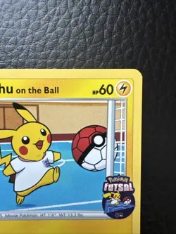NM Pikachu On The Ball 001/005 Futsal Promo Pokemon Card TCG - Image 3