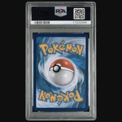 2017 Pokemon S&M I Choose You Movie Black Star Promo Ash's Pikachu #SM108 PSA 9 - Image 2