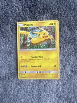 Pokemon Card McDonald's Promo 2017 Pikachu 5/12 Confetti Holo NM - Image 3