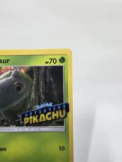​Pokemon TCG Bulbasaur SM198 Detective Pikachu Stamped Holo Promo (NM) - Image 3
