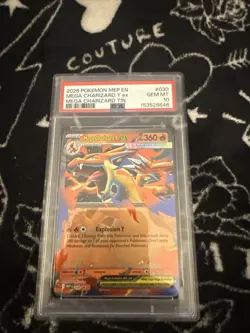 Mega Charizard Y ex 030 Me: Mega Evolution Promo Holo - Image 1