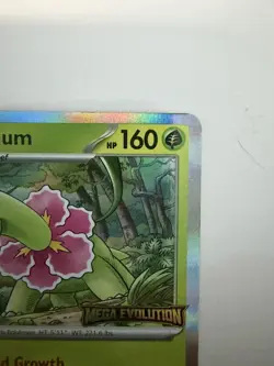 Meganium Prerelease 001 ME: Mega Evolution Black Star Promo Pokemon Card - LP - Image 4