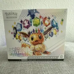 Pokemon TCG Scarlet Violet Prismatic Evolutions ETB Elite Trainer Box Sealed - Image 1
