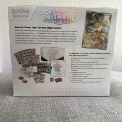 Pokemon TCG Scarlet Violet Prismatic Evolutions ETB Elite Trainer Box Sealed - Image 2