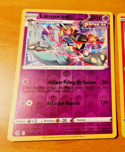 POKEMON POING DE FUSION FRANCAISE CARD REVERSE HOLO CARTE 130/264 FR NM 2021 - Image 1