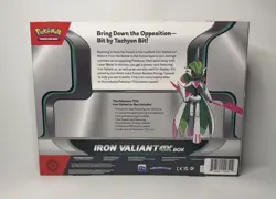 Pokemon TCG - Iron Valiant EX Scarlet & Violet Box Factory Sealed New - Image 2