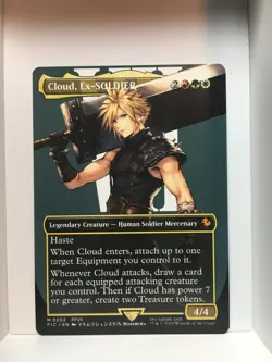 Cloud, Ex-SOLDIER (Borderless) Commander: Final Fantasy Regular - Image 1
