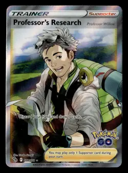 Professor's Research 078/078 Holo Ultra Rare Pokemon GO Pokemon Card - Image 2