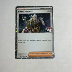 BOSS'S ORDERS 172/193 PRIZE PACK SERIES CARDS POKEMON NM HOLO RARE - Image 1
