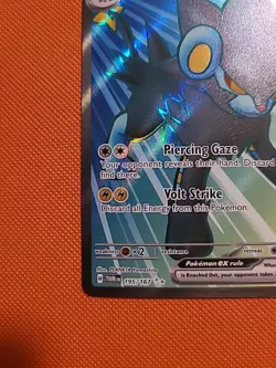 Luxray EX Holo Ultra Rare Twilight Masquerade Pokemon TCG Card 195/167 - Image 5