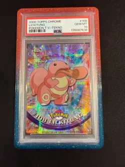 Lickitung TEKNO - 2000 Pokemon Topps Chrome - Image 1