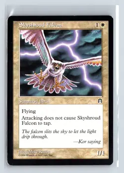 SKYSHROUD FALCON - MTG Magic the Gathering Card - Stronghold - Common - Image 1