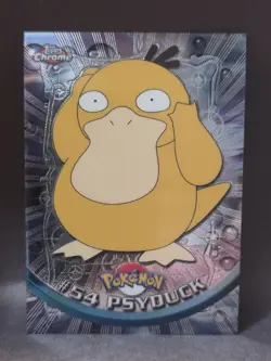 Psyduck - #54 2000 Topps Chrome Pokemon Series 1 - Image 1