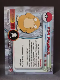 Psyduck - #54 2000 Topps Chrome Pokemon Series 1 - Image 2