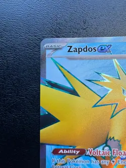 Pokemon Zapdos ex 192/165 SV: Scarlet & Violet 151 (MEW) Ultra Rare NM! - Image 3