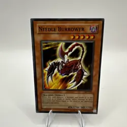 Yu-Gi-Oh! Needle Burrower AST-020 Unlimited Super Rare Holo NM Yugioh TCG Card - Image 1