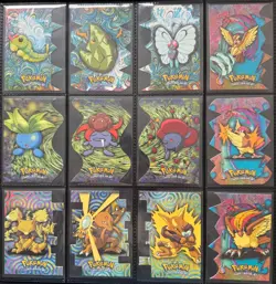 Pokemon TOPPS Series 2 - Complete diecut set 12/12 - EXCELLENT/VG condition 1999 - Image 3
