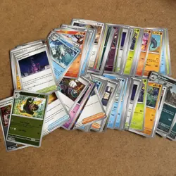 Pokemon Chaos Rising Bulk Of Over 120 Cards - Image 1