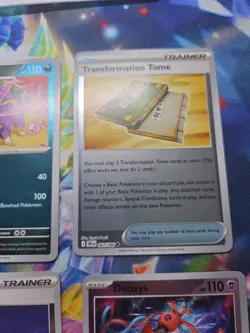 Pokemon Card Reverse Holo Bundle X8 Cards Chaos Rising - Image 5