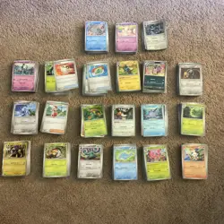 Bulk Base/holo Pokemon Lot 1,000 Cards!Perfect Order,chaos Rising,Pitch Black! - Image 1