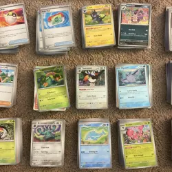 Bulk Base/holo Pokemon Lot 1,000 Cards!Perfect Order,chaos Rising,Pitch Black! - Image 3