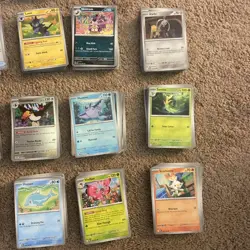 Bulk Base/holo Pokemon Lot 1,000 Cards!Perfect Order,chaos Rising,Pitch Black! - Image 4