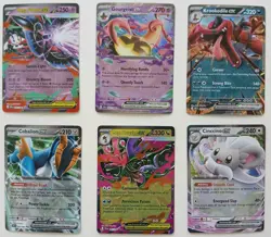 6 Chaos Rising EX cards all different CRI - Pokemon English - Image 1