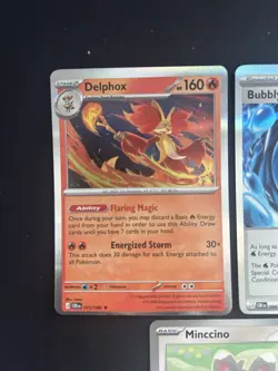 Pokemon Chaos Rising Miscut Cards (2 Holos 1 Common) - Image 3