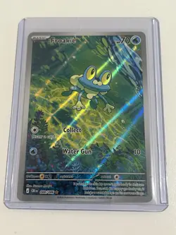*2 CARDS* Froakie 88 Sliggoo 95 Illustration Rare Pokemon TCG Chaos Rising - Image 2