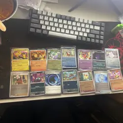 Pokemon Chaos Rising Reverse Holo Lot 14 Cards NM Mint - Image 1