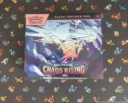 Pokemon Chaos Rising Opened Elite Trainer Box ETB with Cards & Accessories - Image 1