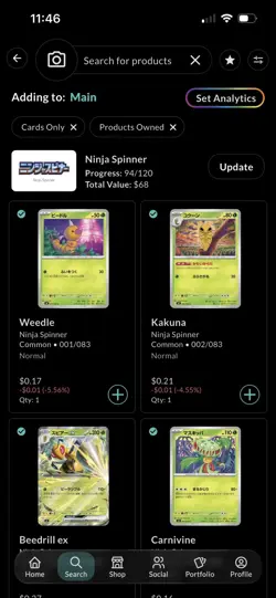 Pokemon TCG Ninja Spinner (Chaos Rising) Complete base set ++94/83 cards - NM/M - Image 2