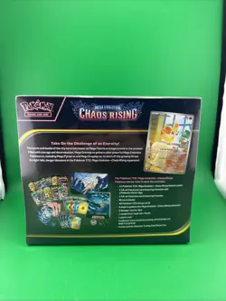 Pokemon Center Mega Evolution: Chaos Rising Elite Trainer Box 65 Cards Promo - Image 2