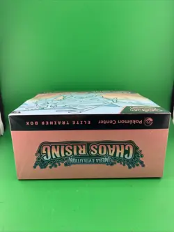 Pokemon Center Mega Evolution: Chaos Rising Elite Trainer Box 65 Cards Promo - Image 5