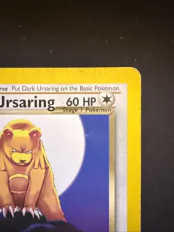 Dark Ursaring 21/105 Pokemon Card Neo Destiny Unlimited Edition Regular Rare - Image 2