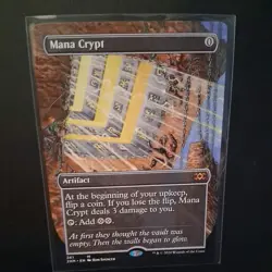 Mana Crypt (Borderless) Double Masters Non-Foil NM - Image 1