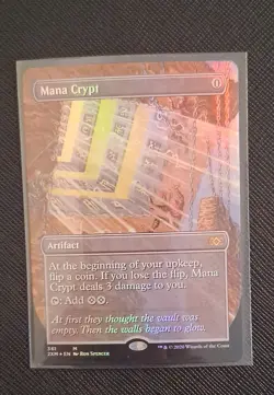 Mana Crypt (Borderless) Double Masters Foil NM - Image 1