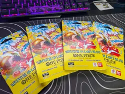 4x ONE PIECE TCG OP-15 Adventure on Kami's Island Sleeved Booster Lot Bundle ! - Image 2