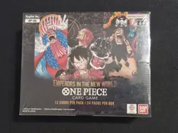 ONE PIECE EMPERORS IN THE NEW WORLD ENGLISH BOOSTER BOX OP-09 Mint New Sealed - Image 1