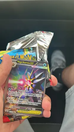 Nintendo Pokemon TCG Mega Starmie EX 118/088 Perfect Order Secret Rare Holo - Image 1