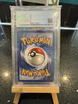 Pokemon 2002 Caterpie 69/110 Legendary Collection Reverse Holo Card CGC 8 - Image 2