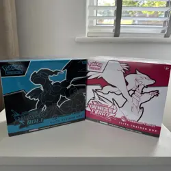 Pokemon Center Black Bolt White Flare Elite Trainer Box ETB TCG New & Sealed - Image 1