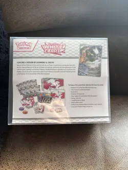 Pokemon White Flare ETB Elite Trainer Box - Brand New & Factory Sealed - Image 2