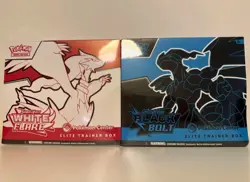 Pokemon Center Black Bolt & White Flare ETB Elite Trainer Box Brand New Sealed - Image 1