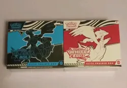 Pokemon Black Bolt & White Flare Elite Trainer Box ETB Set of 2 New/Sealed ✅ - Image 1